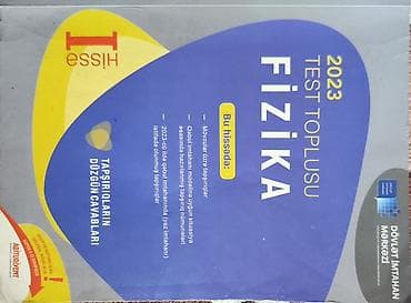 Məhsul: 2023 Test Toplusu – Fizika (I hissə) Xüsusiyyətlər: - Dövlət