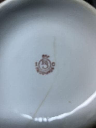 Книги и журналы: Peskovo (Песочново) fabriki istehsalı köhnə porselen qab - Material — 4