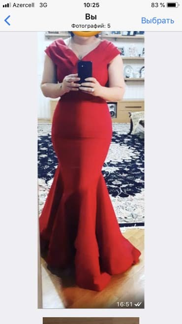 uzun qizil sirqalar: Ziyafet paltari satilir. Endirim olacaq.real alicilar narahat etsin — 1
