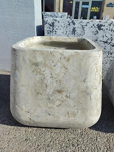 islənmis lyust: Beton dekorativ güldan/çiçək qabları - Material: yüksək möhkəmliyə — 4