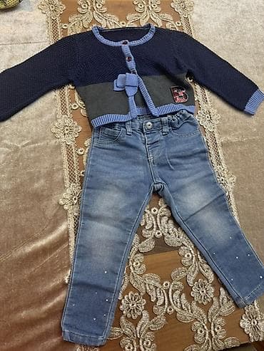 oglan milli geyim: Brums və MEK brendi uşaq geyim dəsti - 1 yaş arıq uşaqlar üçün — 3