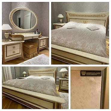 zerin mebel: Aml🔹 Endirim İtaliya istehsalı yataq desti 2200azn. Dolabı yoxdu — 1