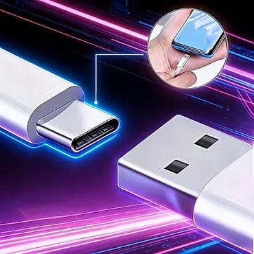 mini ventilyator: Кабель Type C (USB-C), Новый — 2