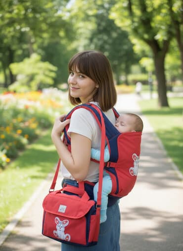 4 ayliq usaq: Araba üçün çanta — 2