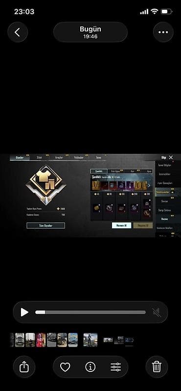 PUBG Mobile hesabı – oyun içi zəngin kontentlə - UID: 5847749271 - — 2