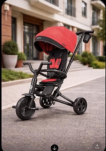 Uşaq üçtəkərli velosipedi – transformasiya olunan model Təzədir. Bir