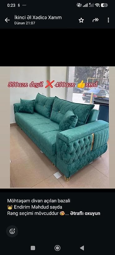 Hazır original Fabrik istehsalı 
Çatdırılma gün ərzində 
Xedice xanım — 1