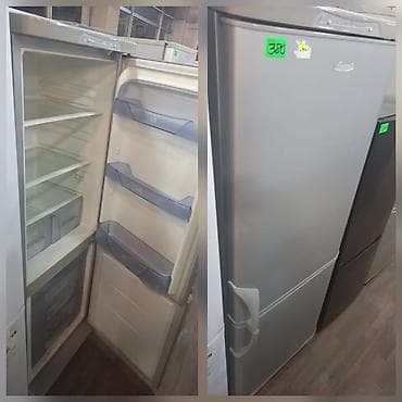 ucuz xaldenik: İki kameralı soyuducu - Rəng: gümüşü (inox üslubunda) - Üst hissə — 1