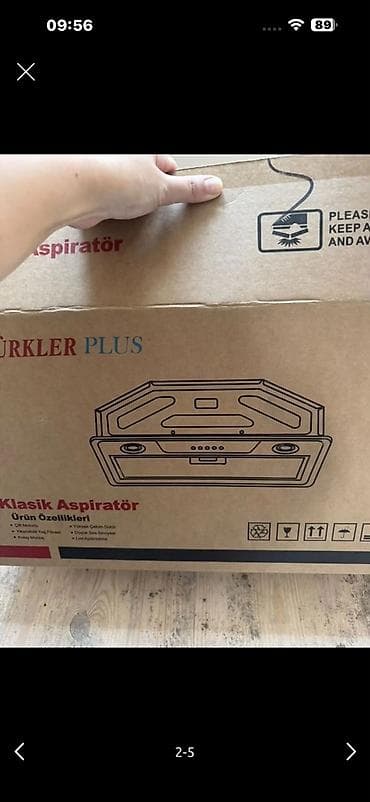 Türkler Plus Klasik Aspirator Yenidir ölçü uygun gəlmədiyi ucun — 3