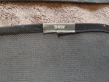 w210 panel: BMW arxa qapı pəncərələri üçün original günəşlik seti (2 ədəd) — 2