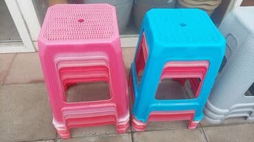 Bağ, çöl oturacaqları: Oturacaqlar (stul) uşaq ve boyukler ucun oturacaq stul ferqli çeşidler — 9