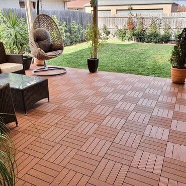 Ferrari: Terrace Döşəmə, Plastik Ayaqaltı, Plastik Metlak Ölçü: 30sm x 30sm — 8