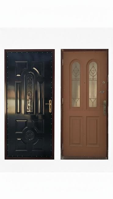 kapi: Mənzil üçün İşlənmiş Giriş qapısı 100x210 sm Zamok ilə, Zəmanətsiz, Ödənişli quraşdırma, Ünvandan götürmə, Ödənişli çatdırılma — 2