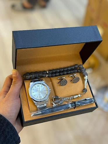 təsbəh: Yeni, Klassik Saat dəsti, rəng - Gümüşü — 1