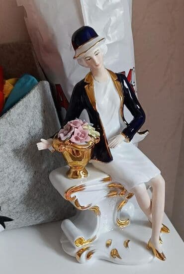 Pərdə və jalüzlər: Fiqur, Keramika, rəng - Ağ — 1