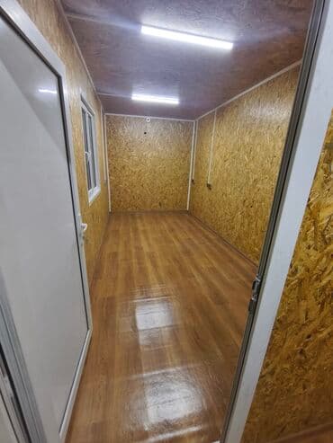 anbar ucun konteyner: Konteyner modul /ofis - Metal karkaslı, rəngli fasadlı uzun — 7