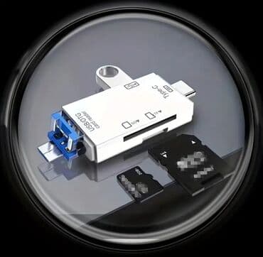 kamera dəsti: Çoxfunksiyalı USB-C OTG KART OXUYUCU ADAPTERİ. SD və TF kartları — 15