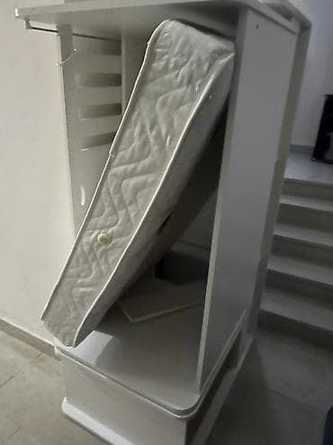 Mebel: Oğlan və qız üçün, İşlənmiş, Dördbucaq, Beşik, Dəst ilə, Matras ilə, Yellənmə mexanizm ilə — 2