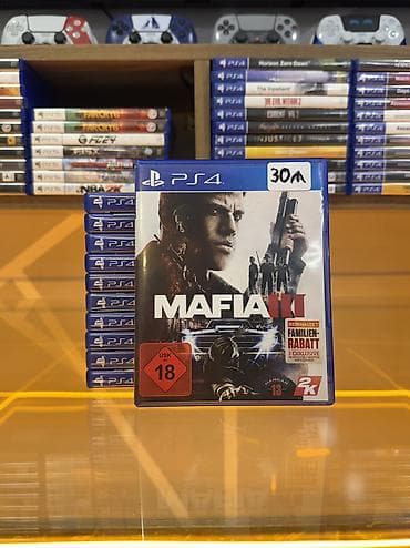 ps3 ps4: Mafia 3-PS4 diski Oyun diski tam işlək vəziyyətdədir, heç bir cızığı — 1