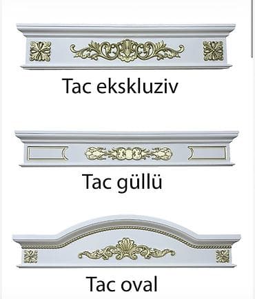 qoç qiyməti: Otaq qapıları, seyf qapıları və arkalar üçün tac modellərimiz — 1