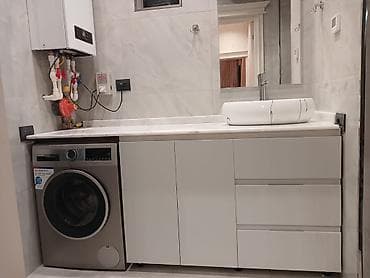 Мебель: Hamam üçün sifarişlə mebel hazırlanması - Paltaryuyan maşın üçün — 3