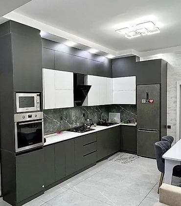 Sifarişlə mətbəx dəsti, Özü çəkən petlələr, Sadə laminat, Kredit yoxdur, Pulsuz çatdırılma