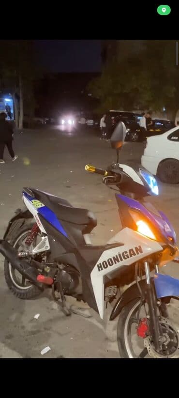 Motonəqliyyatın icarəsi: Motorcycle – sport üslublu skuter tipli Xüsusiyyətlər: - Korpusu — 3