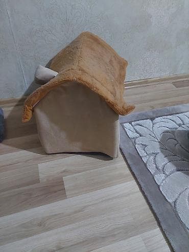it xalta: Ev heyvanları üçün yumşaq ev-ciy (it və pişiklər üçün) - Material — 2