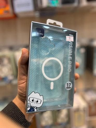 WiWU Visible Pro şəffaf telefon qabı - MagSafe ilə uyğun: Arxada