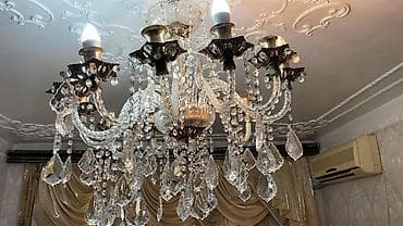 diod lampa: Çılçıraq, 6 lampa, Xrustal — 1