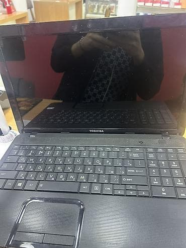 ikinci el plansetler: Toshiba noutbuk - Brend: Toshiba - Korpus: parlaq qara, toxumalı üst — 2