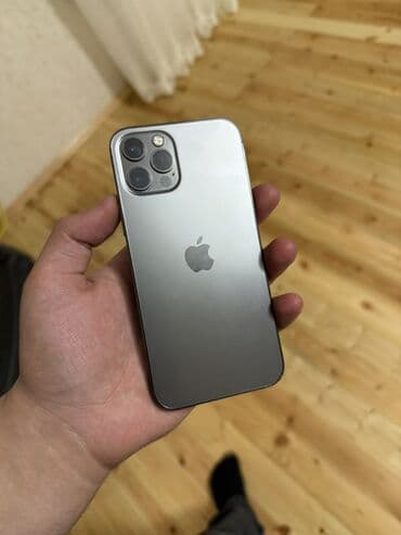 IPhone 12 Pro, 128 GB, Matte Space Gray, Simsiz şarj, Face ID