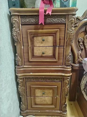 barokko: Klassik üslubda dəst mebel - Yataq otağı və qonaq otağı üçün zərif — 5