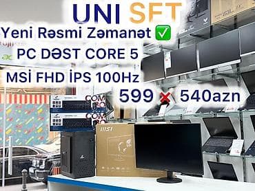 Masaüstü dəst Şəhər: Bakı Yeni?: Bəli Çatdırılma?: Bəli UniSet