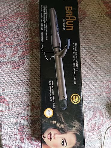 Məişət texnikası: BRAUN saç burqısı – BR-3001 - Model: BR-3001, Hair Curler - Rəng — 1