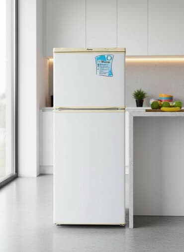 seyyar kofe masini: İşlənmiş 2 qapılı Dnepr Soyuducu Satılır, rəng - Ağ — 1