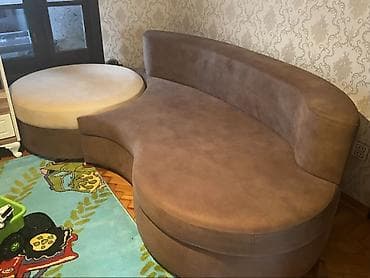 embawood masa: Künc divan, Pufik, Bazasız, Açılmayan — 4