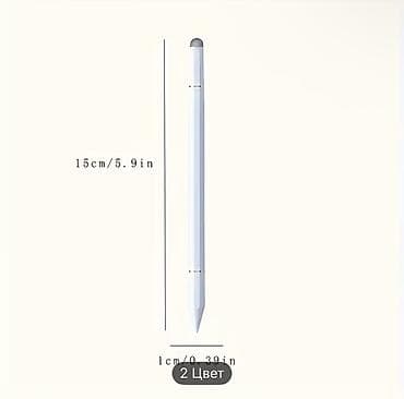 planşet qelemi: 3-in-1 Maqnitli Stylus Qələm - Maqnitlə yapışma: iPad-in yan tərəfinə — 2