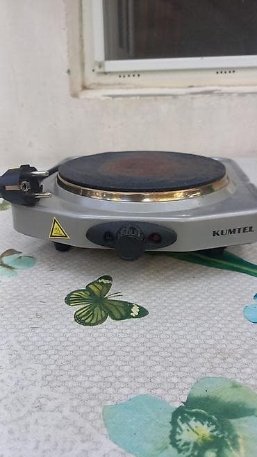 qaz paneli: Kumtel elektrik tək gözlü plitə - Brend/model: Kumtel, stolüstü — 1