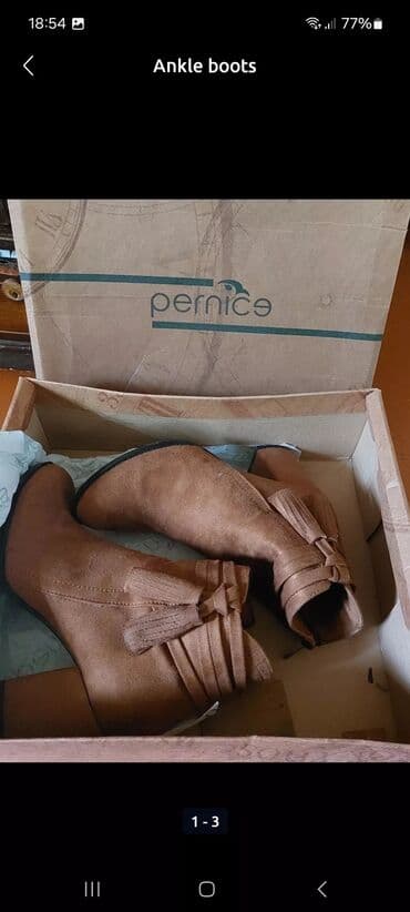 женские ботильоны со шнуровкой: Pernice qadın qısa çəkmələri - Model: ankle boots - Rəng — 2