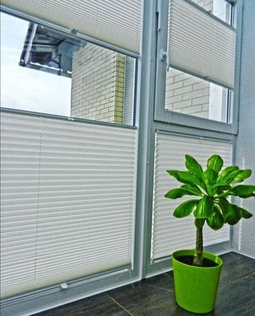 Вешалки: Plisse pərdə – pəncərə və balkon qapıları üçün modern günəşdənqoruyan — 5