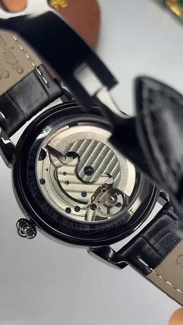 sensor saatlar: Patek Philippe mexaniki qol saatı - Korpus: parlaq qara tonlu — 5
