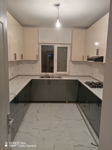 Sifarişlə mətbəx dəsti, Özü çəkən petlələr, Mat laminat, Kredit var, Pulsuz çatdırılma