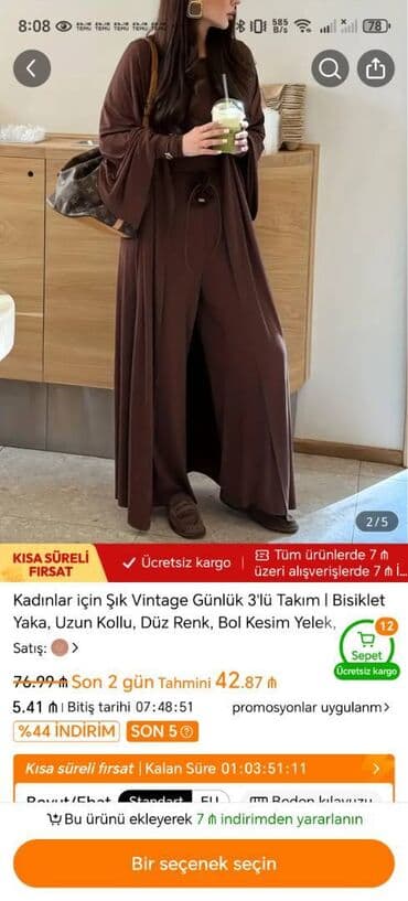 Çimərlik geyimləri: Salam, yenidir 🌸 Çox dəbli, axımlı parçadan 3-li dəst. Bədənə çox — 3