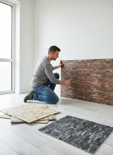 3D divar panelinin üstünlükləri. 1.Ekonomikdir. 2. Nəfəs alan