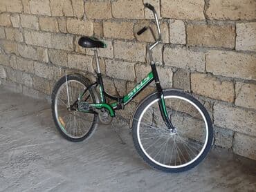 qız velosiped: İşlənmiş Şəhər velosipedi Stels, 24", sürətlərin sayı: 1, Pulsuz çatdırılma — 1