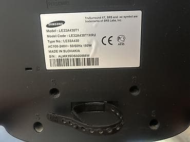 Видеоигры и приставки: Б/у Телевизор Samsung LED экран 32" — 3