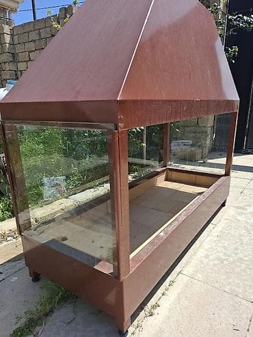 resdaran avadanliqi: Şüşə vitrinli manqal/kabab vitrin sobası - Restoran, kafe və iaşə — 2