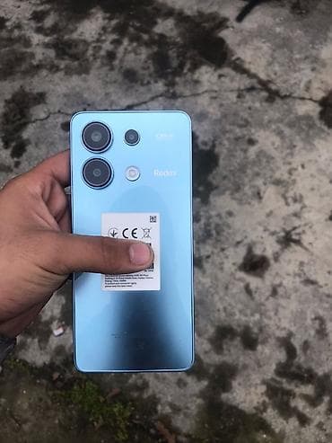 karaoke ses sistemi: Redmi Note 13, 128 GB, rəng - Qara, Sensor, Barmaq izi, İki sim kartlı — 6