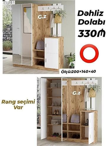 stol ucuz: Yeni, Açılan, Düz dolab, Dəhliz dolabı — 1